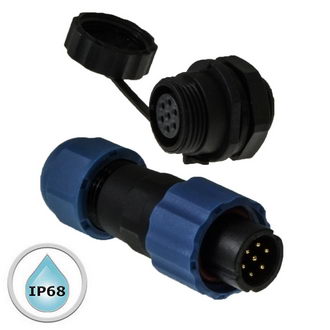SZC13 7P-M-FB - Разъем SZC13, 7 контактов