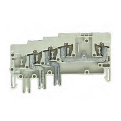 Клемма измерит. WKF 1.5 KOI 3L-PGE - Клемма для подключения датчиков, +/-/сигнал (LED), тип фиксации провода: пружинный, номинальное сечение: 1,5 мм кв., 10A, 24V, ширина: 5 мм, цвет: серый, тип монтажа: на поддон для клем KOI