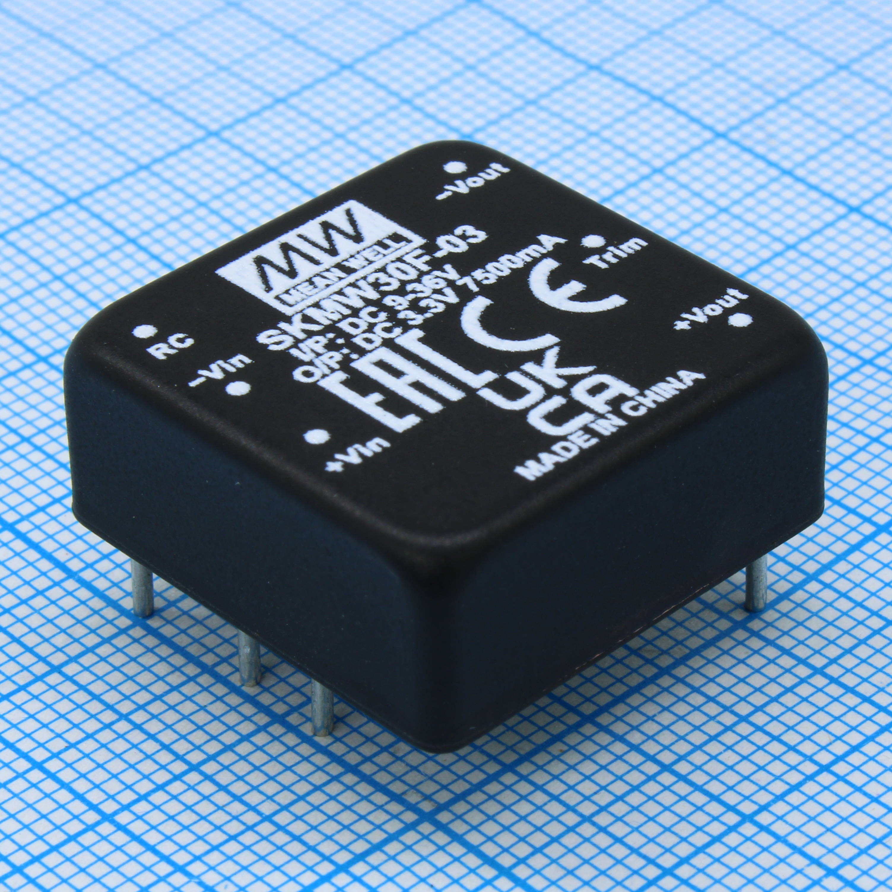 SKMW30F-03 - Преобразователь DC/DC, на печатную плату, 30 Вт
