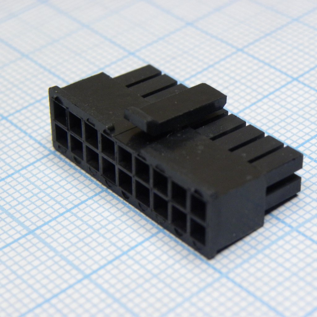 I-DS1073-03-SCB002X9 - Разъем низковольтного питания MF3, гнездо, требуются контакты T-DS1073-03-SC600
