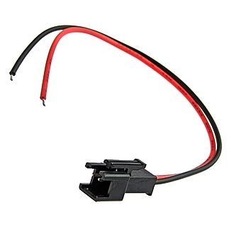 SM CONNECTOR 2P*150MM 22AWG MALE - Межплатный кабель питания SM коннектор, 2P*150 мм, 22AWG, вилка