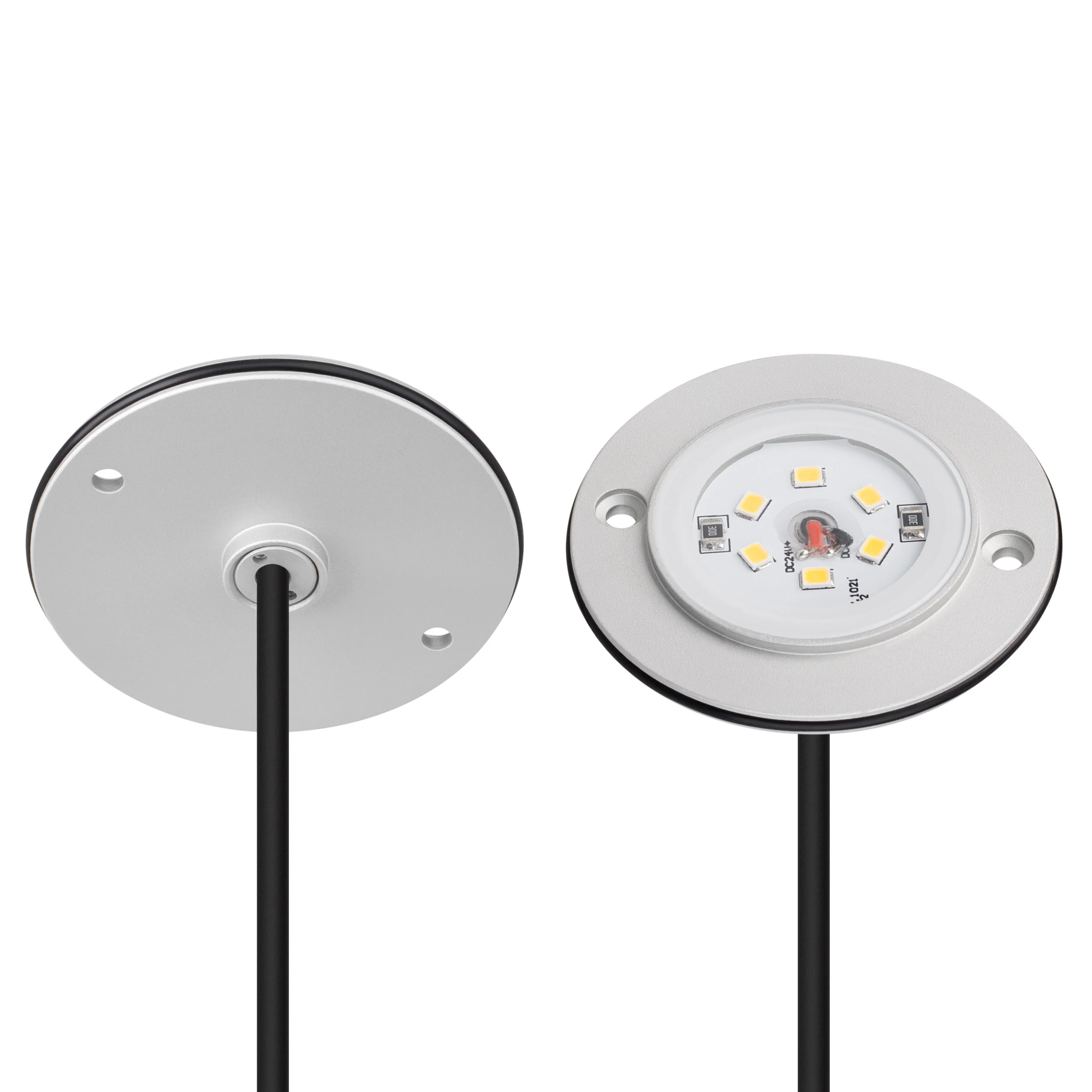 Светильник ART-DECK-LAMP-R56-3W Day4000 (SL, 120 deg, 24V) (IP67 Металл, 3 года)