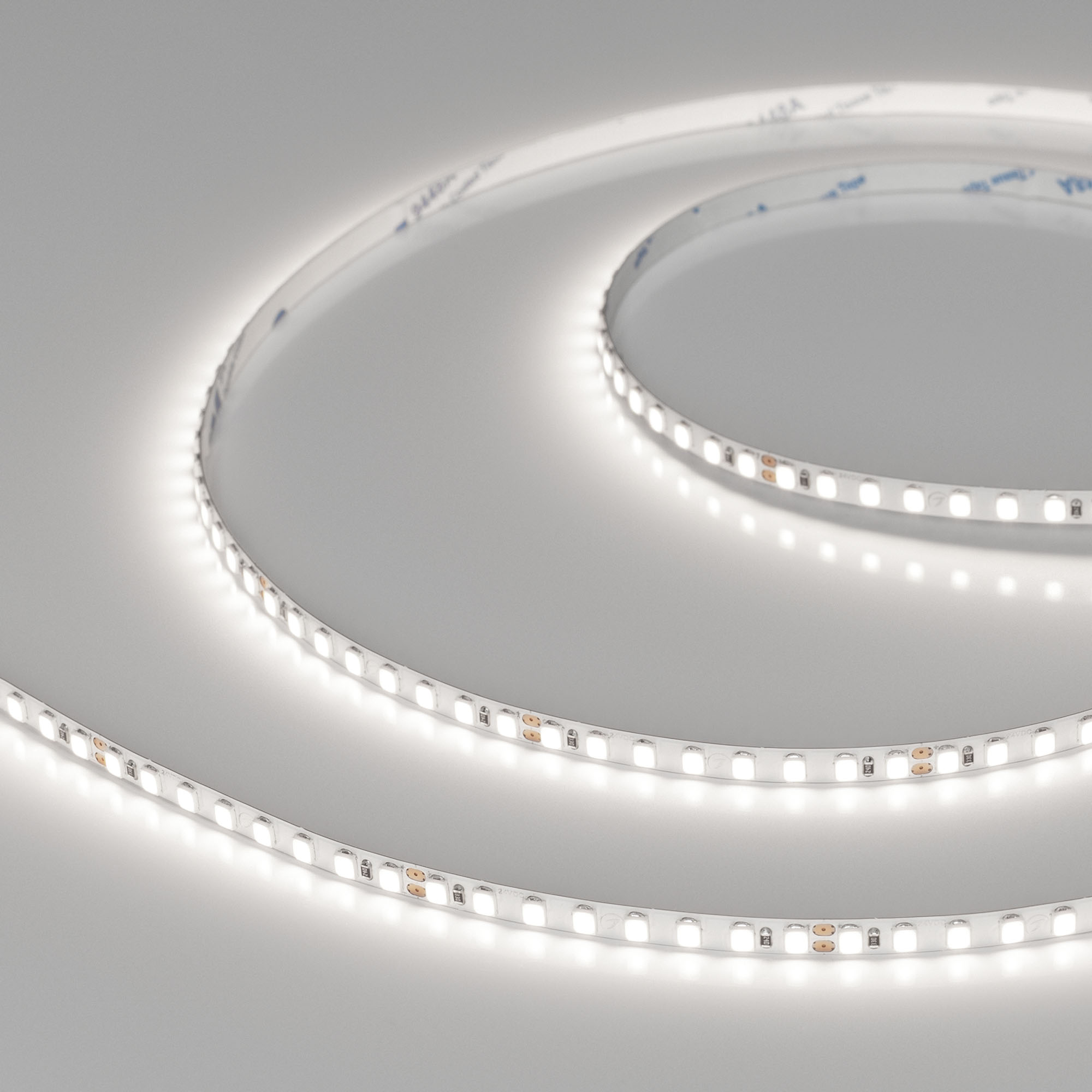 Лента RT-A160-5mm 24V White6000 (9.6 W/m, IP20, 2835, 5m) 037802 - Светодиодная лента RT-A160, открытая IP20. Светодиоды 2835, 160 шт/м (800 шт на 5 м), белая плата 5 мм, скотч 3M. Цвет БЕЛЫЙ 6000 K , цветопередача CRI>90 , угол 120°. Питание 24 В, мощнос