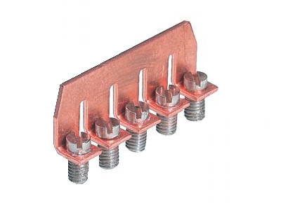 Соед. мостик 9703/12-5 - Соединительная перемычка, винтовая, не изолированная, 5 полюсов, для клемм: 9700 A/12