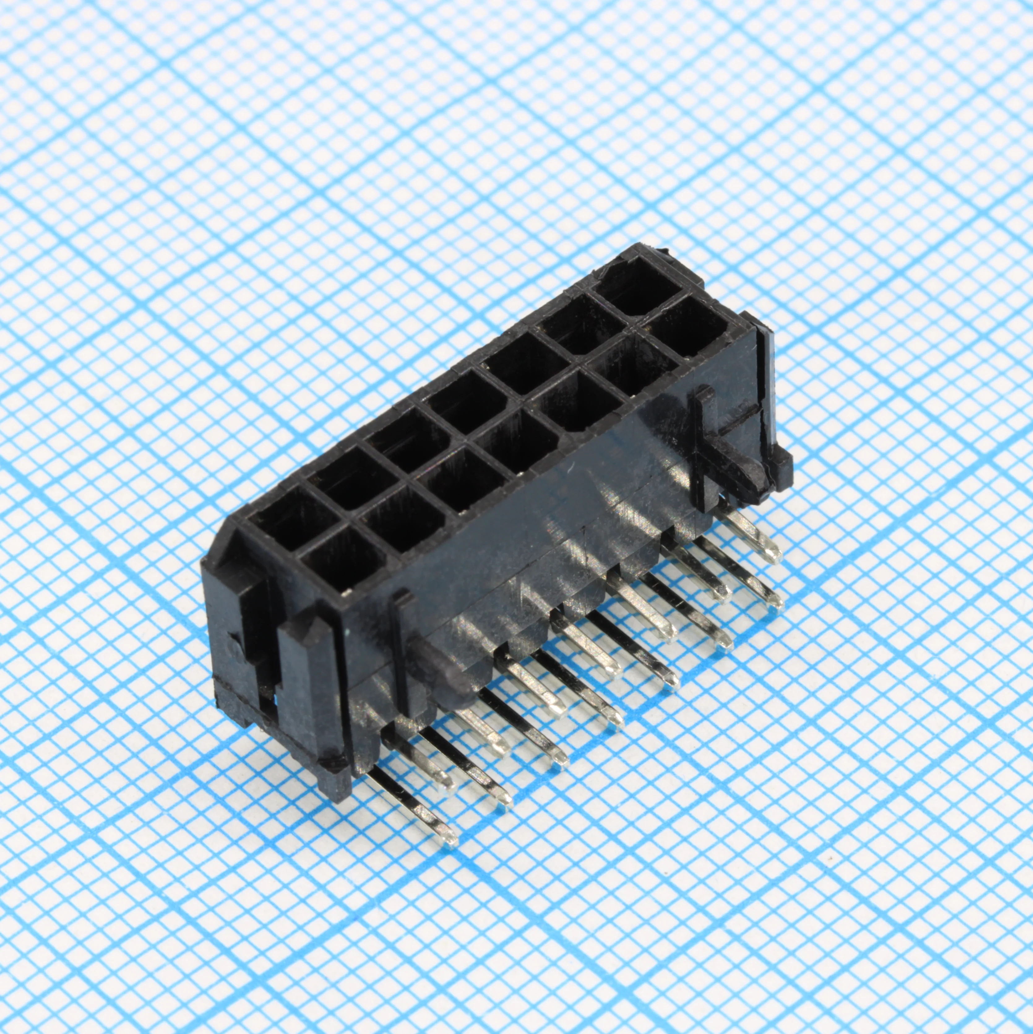 DS1073-04-2X07MRB6 - Разъем штыревой двухрядный угловой на плату
