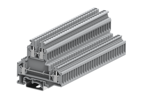 Этажная клемма 305921 - Этажная клемма, UKD4, тип фиксации провода: винтовой, номинальное сечение: 4 мм кв., 32A, 500V, ширина: 6,2 мм, цвет: серый, тип монтажа: DIN 35