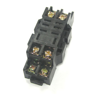 PTF08A-01 КОЛОДКА ДЛЯ 13F-1(2) - Колодка для реле PTF08A-01 колодка для 13F-1(2), 8 клемм