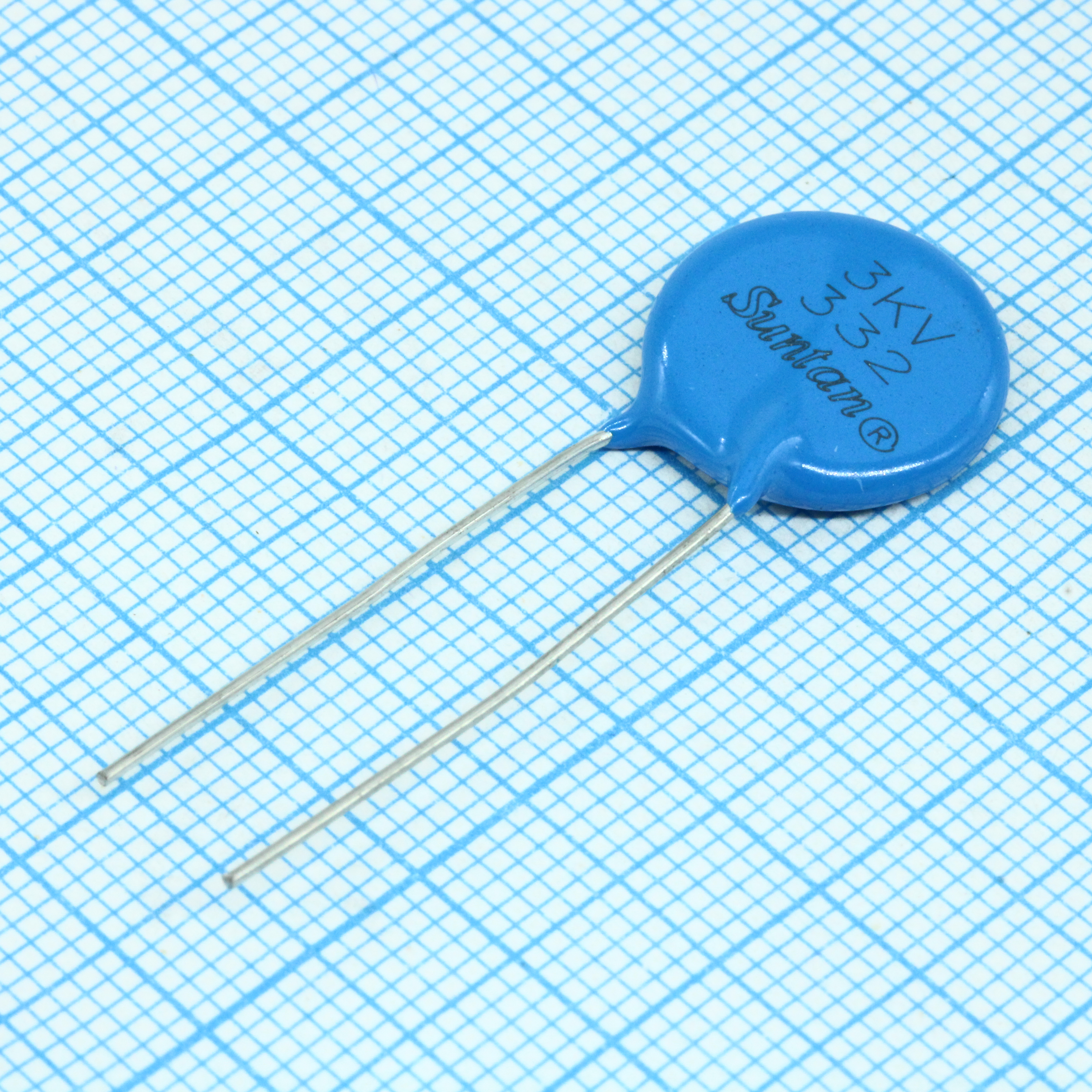 TS16003F332KSBPC0R - Конденсатор керамический 3300пФ 3000В Y5P ±10%