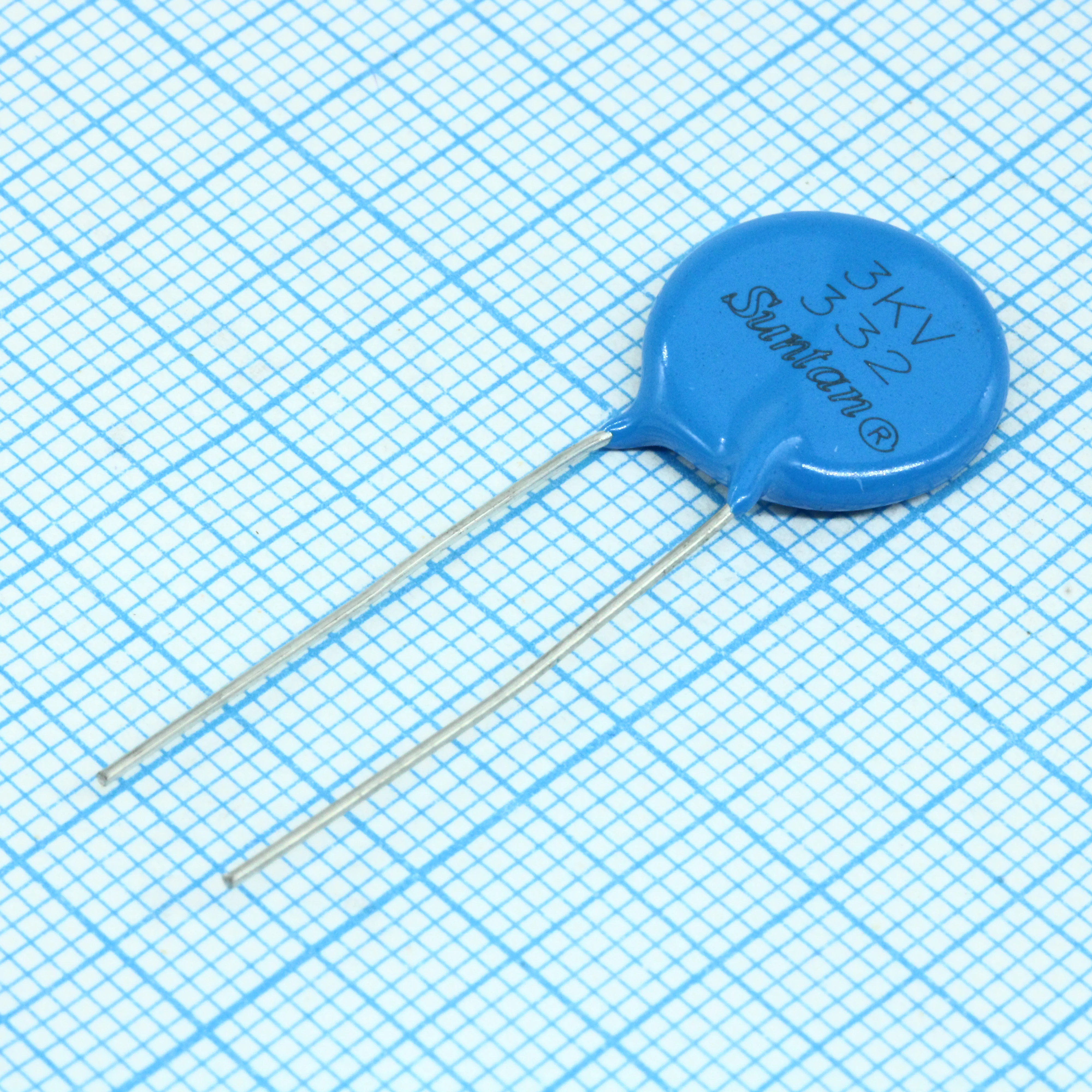 TS16003F332KSBPC0R - Конденсатор керамический 3300пФ 3000В Y5P ±10%
