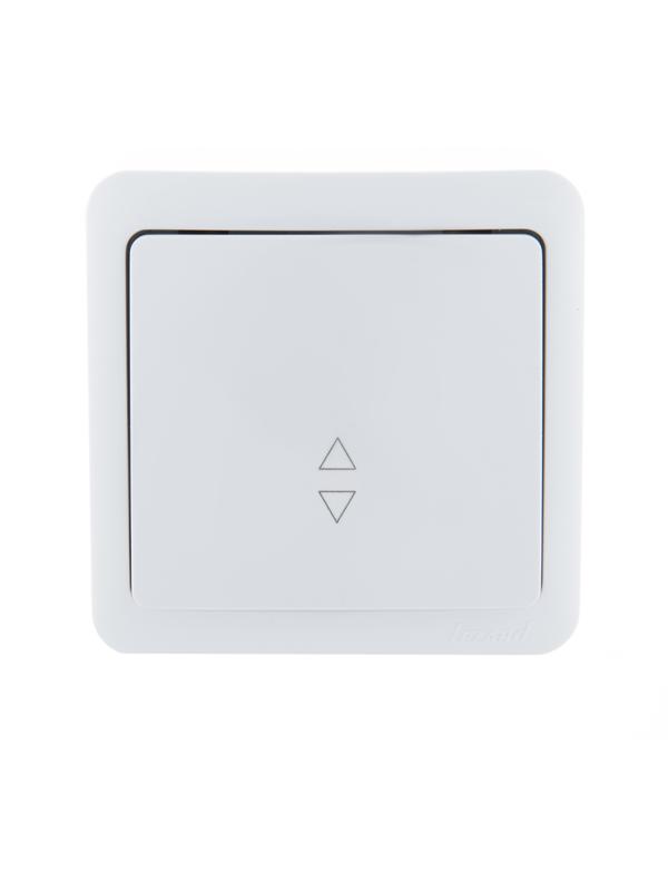 Переключатель проходной 1-кл. 1п ОП Viola 10А IP20 бел. 751-0200-105