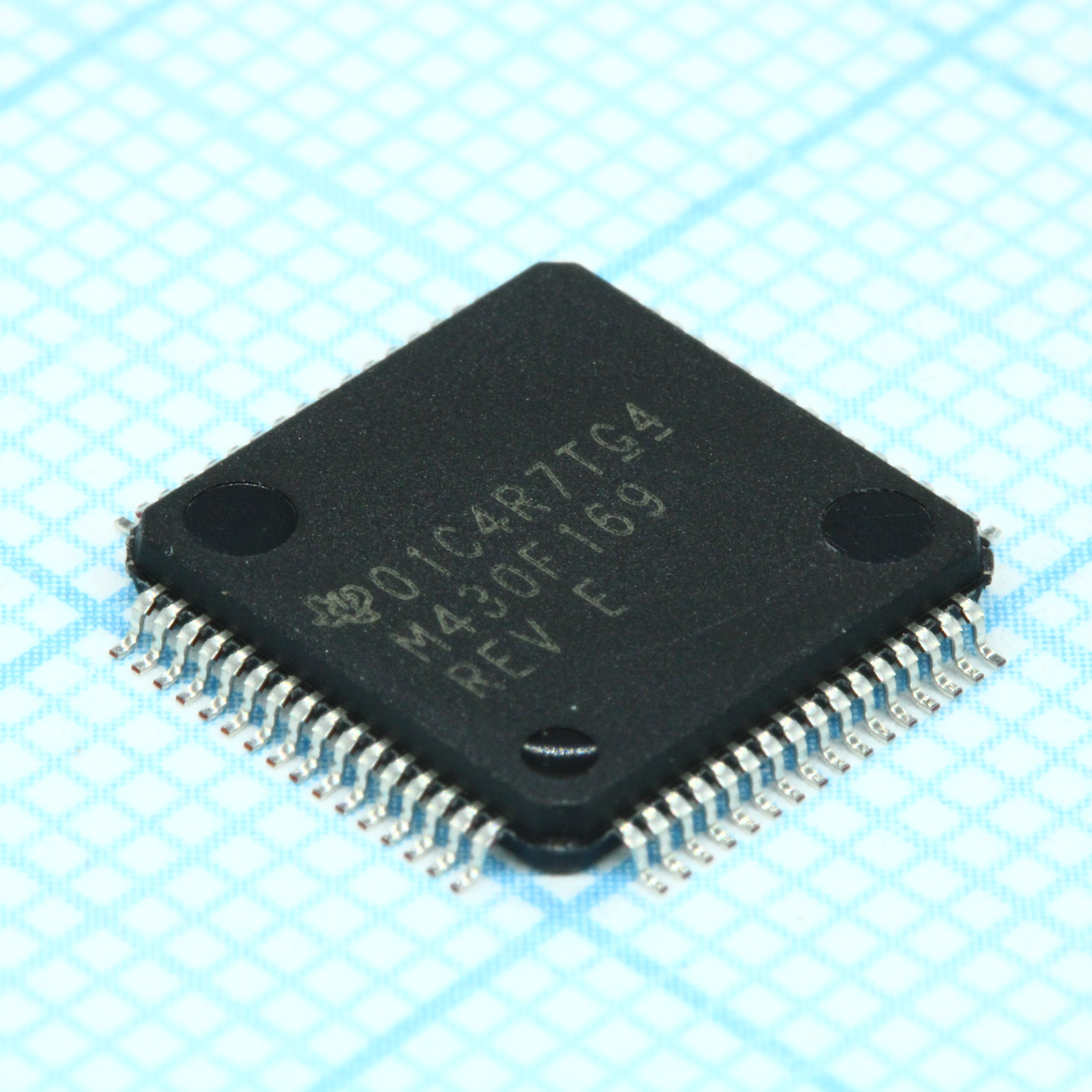 MSP430F169IPMR - Микроконтроллер 16-Bit, 60kB Flash, 2KB-RAM, 12 bit-ADC, USART, Comparator