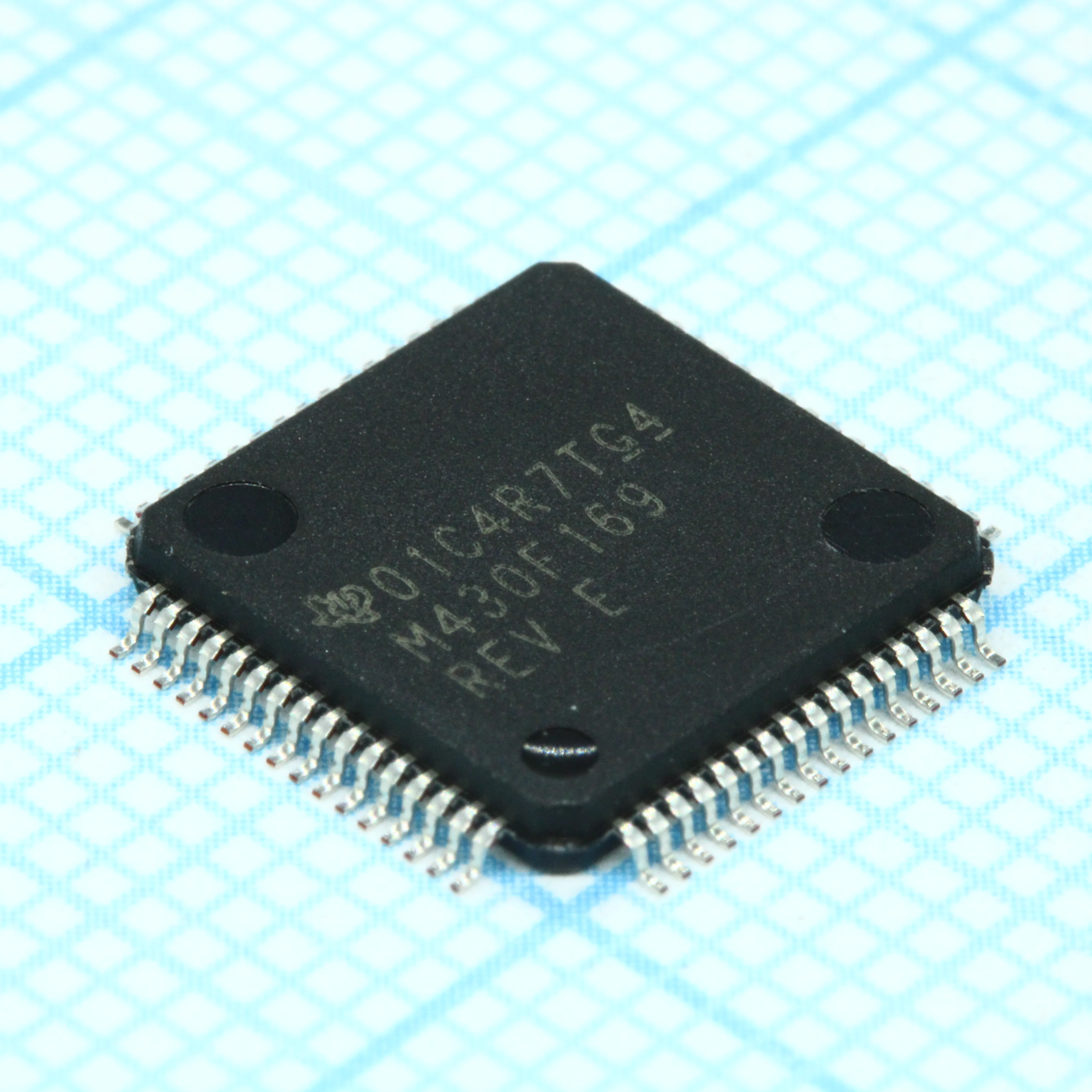 MSP430F169IPMR - Микроконтроллер 16-Bit, 60kB Flash, 2KB-RAM, 12 bit-ADC, USART, Comparator