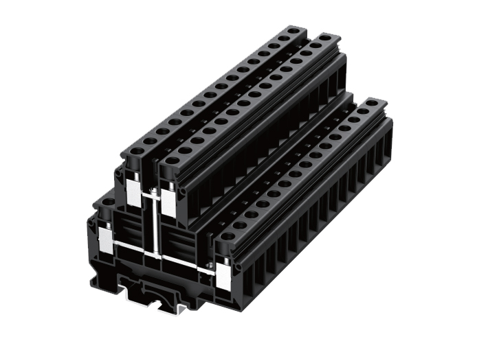 Этажная клемма 310921-PV - Этажная клемма, UKD10, межэтажное соединение, тип фиксации провода: винтовой, номинальное сечение: 10 мм кв., 57A, 500V, ширина: 10 мм, цвет: черный, тип монтажа: DIN 35