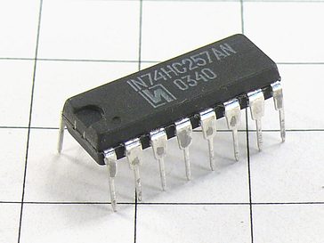 Микросхема IN74HC257AN