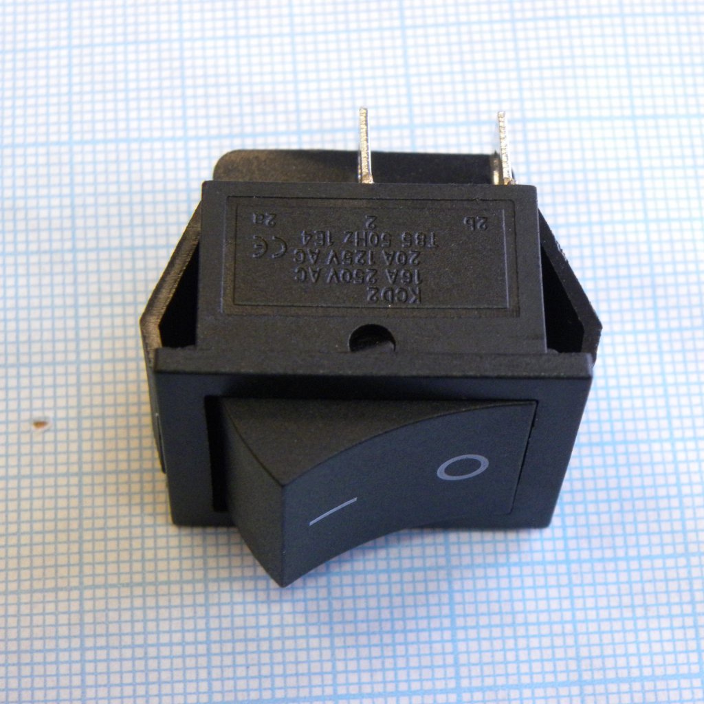 DS KCD2-201 OFF-ON - 2 положения, 2 группы на замыкание