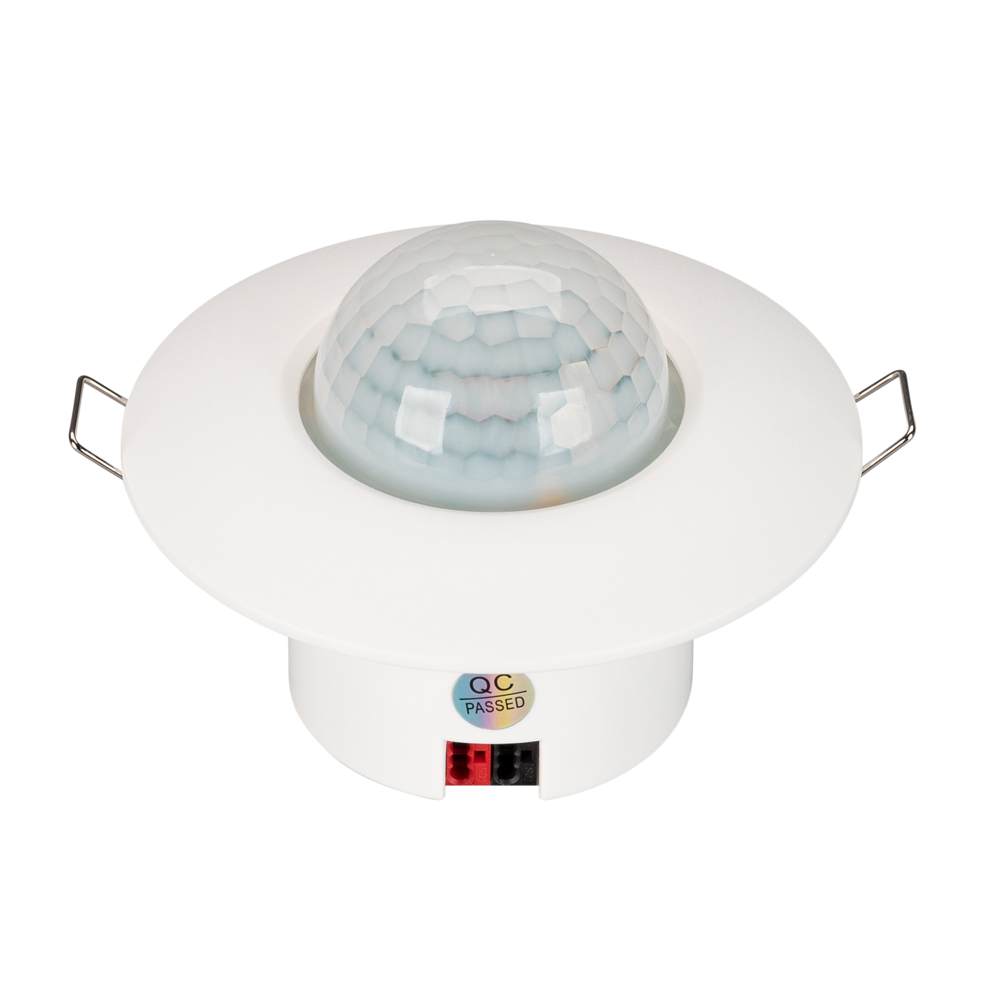 INTELLIGENT ARLIGHT Датчик присутствия KNX-301-012-IN (BUS, PIR) 038408 - ИК датчик присутствия KNX. Встроенные датчики освещенности и температуры. Питание от шины KNX DC 21-30V. Размер 65хO93 мм. Размер утапливаемой части 38хO52 мм.