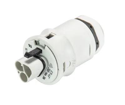 Разъем RST20i3 96.032.6053.0 - Вилочный разъем в панель, М20, IP68(69k), 3 полюса, винтовая фиксация провода, номинальные характеристики: 250/400V, 20A, цвет: белый, серия RST Classic