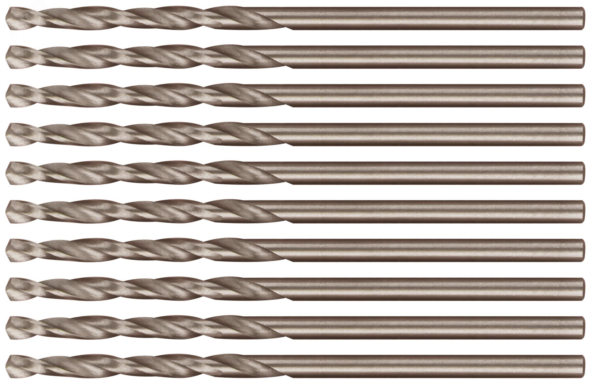 Сверло по металлу Cutop Profi с кобальтом 5%, 2 x 49 мм (10 шт) 48-20-10