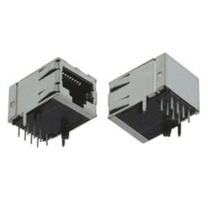 5406299-1 - Модульный разъем, Cat5, RJ45, Гнездо, 8 контакт(-ов), 8 вывод(-ов), 1 порт(-ов)