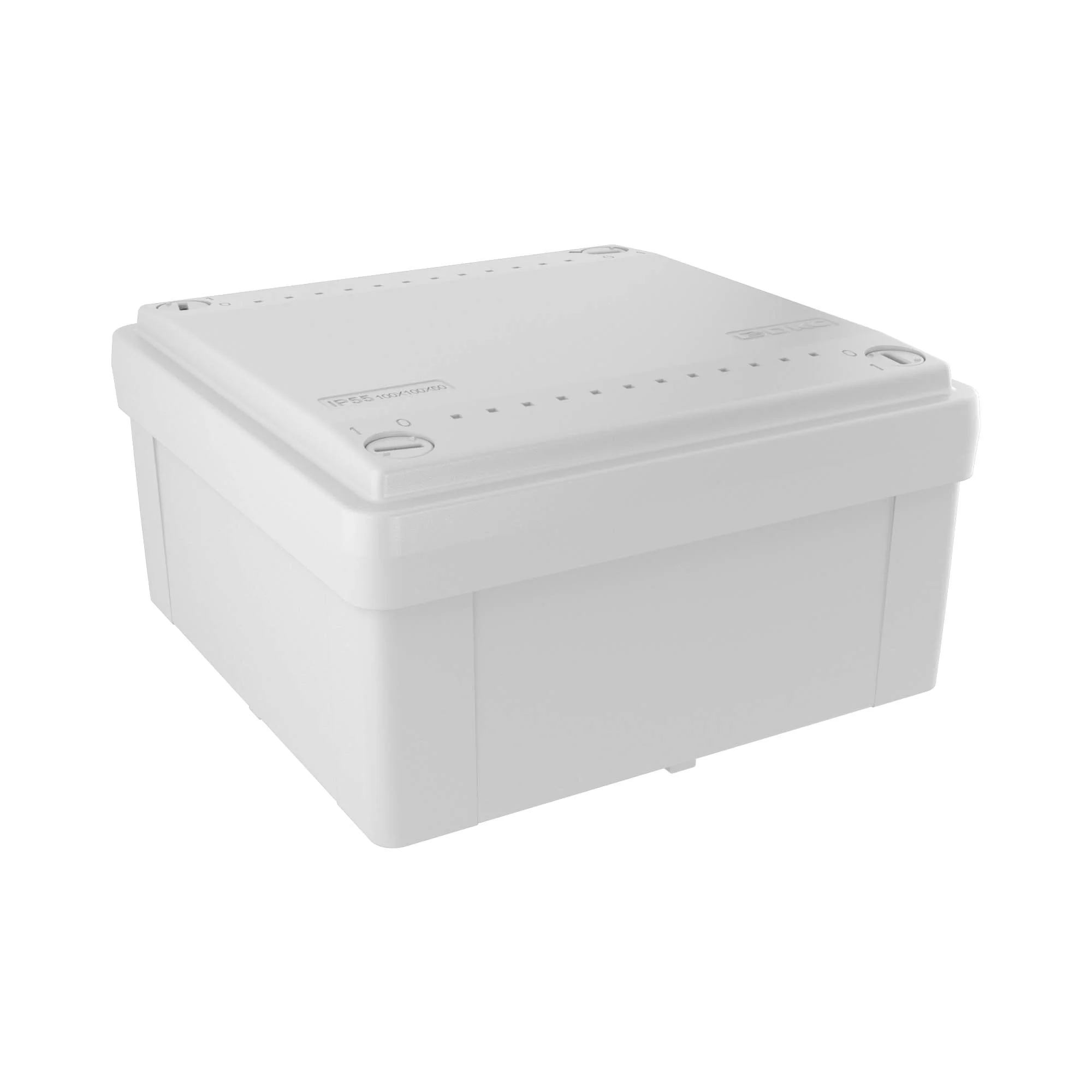 Коробка распределительная с гладкими стенками IP56 100х100х50мм (розница)