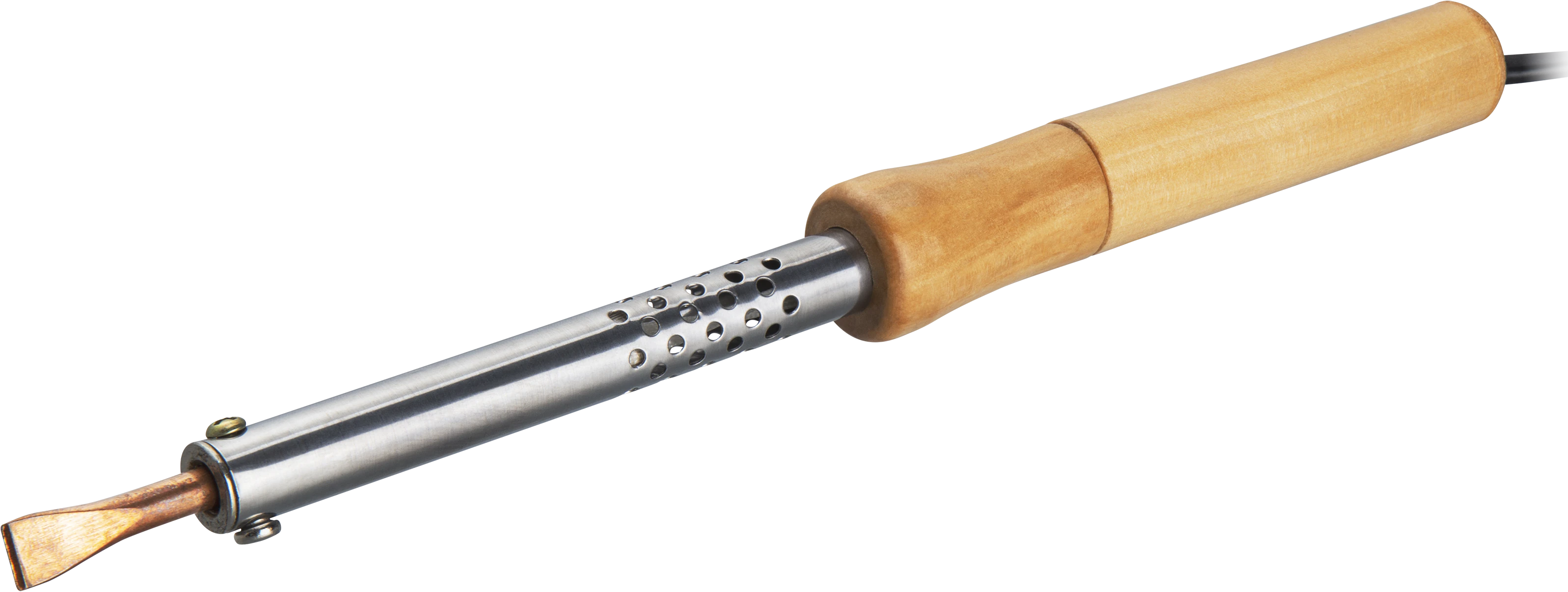 Паяльник ОНЛАЙТ 90 222 OSE-Pes06-60W-CP (дерево, клин прямой)