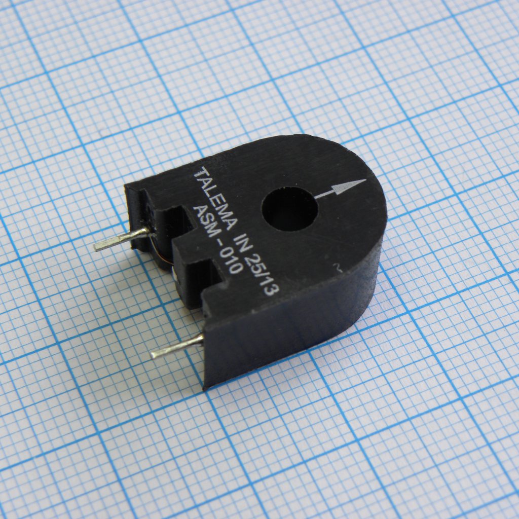 ASM-010 - Датчик тока 1-10A, 50/60Hz, 1 обмотка