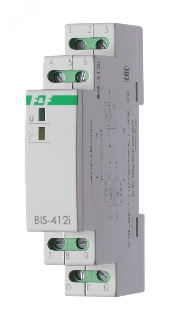 Реле импульсное BIS-412i EA01.005.018