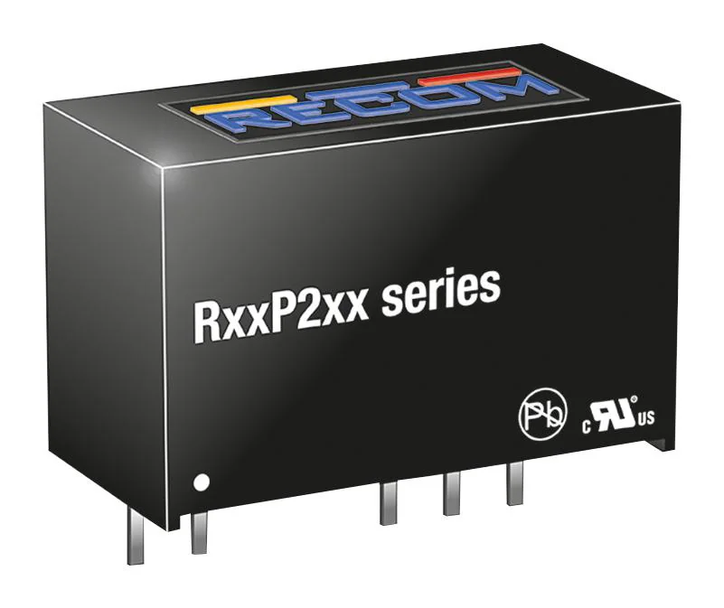 R12P215S - Преобразователь DC/DC на печатную плату вход 12В выход 15В 0.133A 2Вт 4-Pin SIP туба