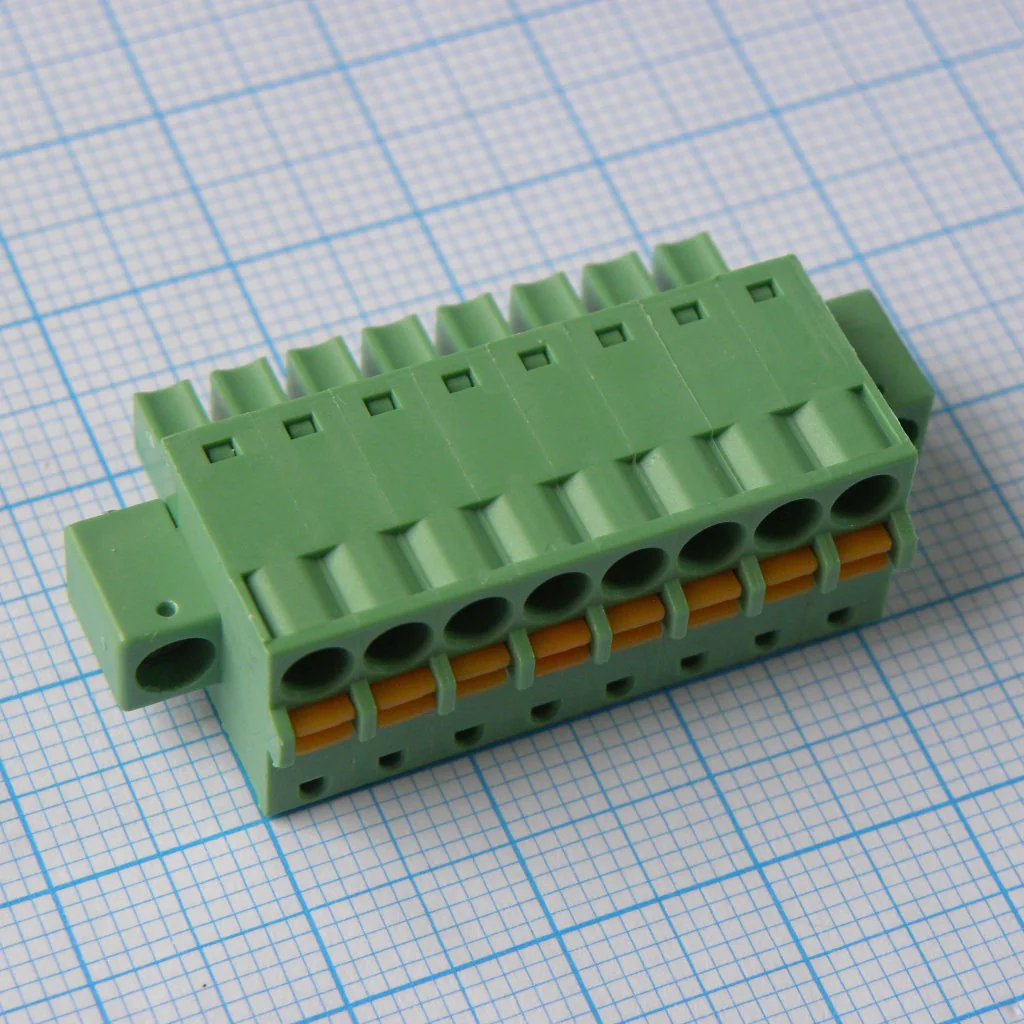 15EDGKDM-3.81-08P-14-00A(H) - Разъемный клеммный блок, Серия 15EDGKDM-3.81 8 контактов