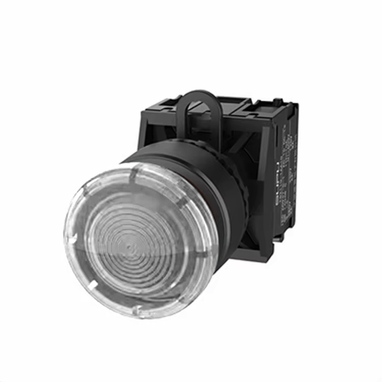 Кнопка грибовидная (прозрачн.) TS2513-0EM70-S10 - Кнопка грибовидная, без блокировки, LED AC/DC 24V, пластиковое переднее кольцо, с мгновенным нажатием, с контактной группой 1NO, диаметр головки кнопки 30 мм, диаметр посадочного отверстия: 22 мм, цвет: пр