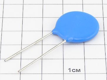 Варистор SAS-180KD20 ( 18В,d=20мм)