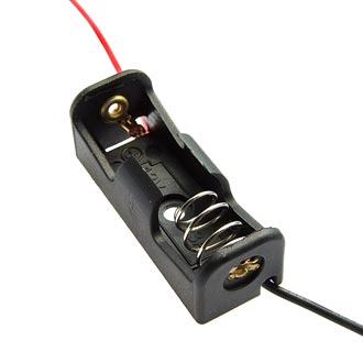 23A  12V X 1 - Батарейный отсек 23A 12V x 1, открытый