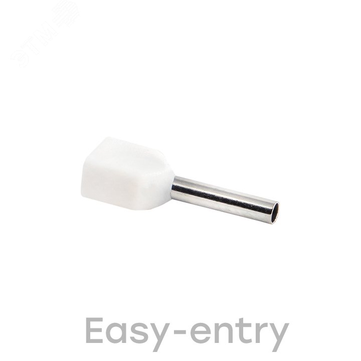 Наконечник штыревой втулочный изол. НШвИ(2) 0.5-8 (уп.50шт) nhvi2-0.5-8