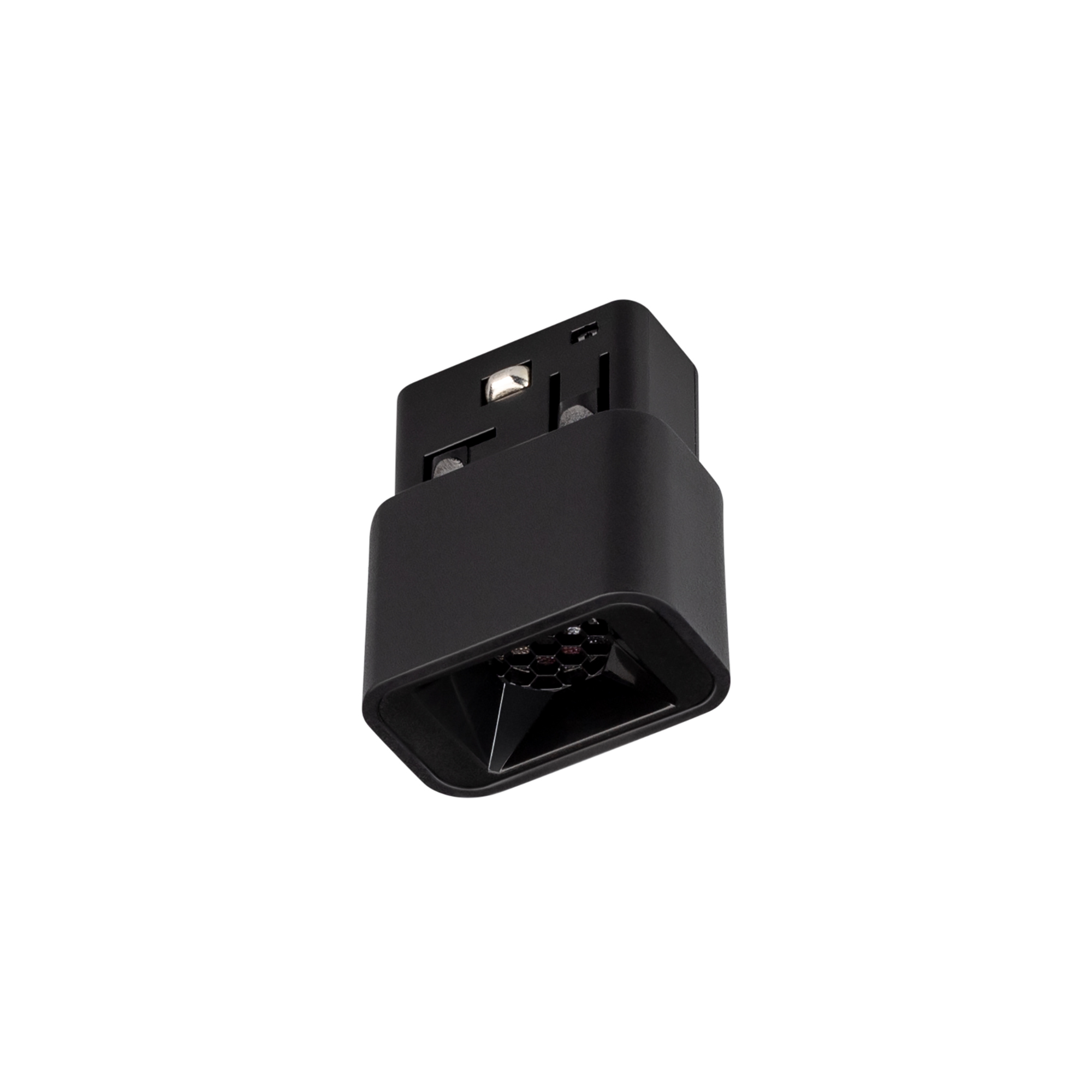 Светильник MAG-ORIENT-BABY-S36x21-2W Day4000 (BK, 24 deg, 48V) 046622 - Светильник для магнитных треков MAG-ORIENT шириной 26 мм. Мощность 2 Вт, св. поток 80 лм, 40 лм/Вт, дневной 4000 K, CRI>90, угол 24°, напряжение питания 48 В. Черный прямоугольный кор