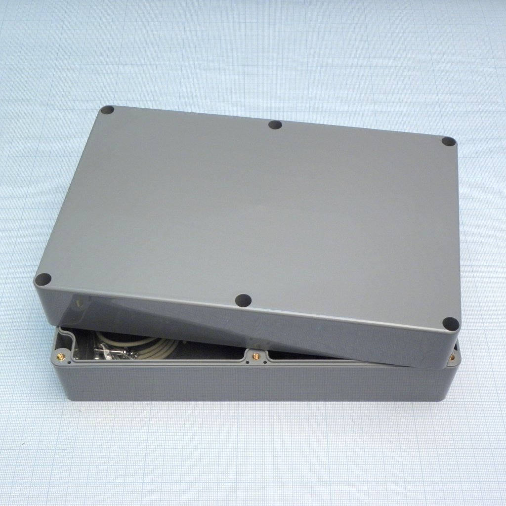 G353 - Герметичный корпус из прочного ABS пластика, IP65, темно-серый