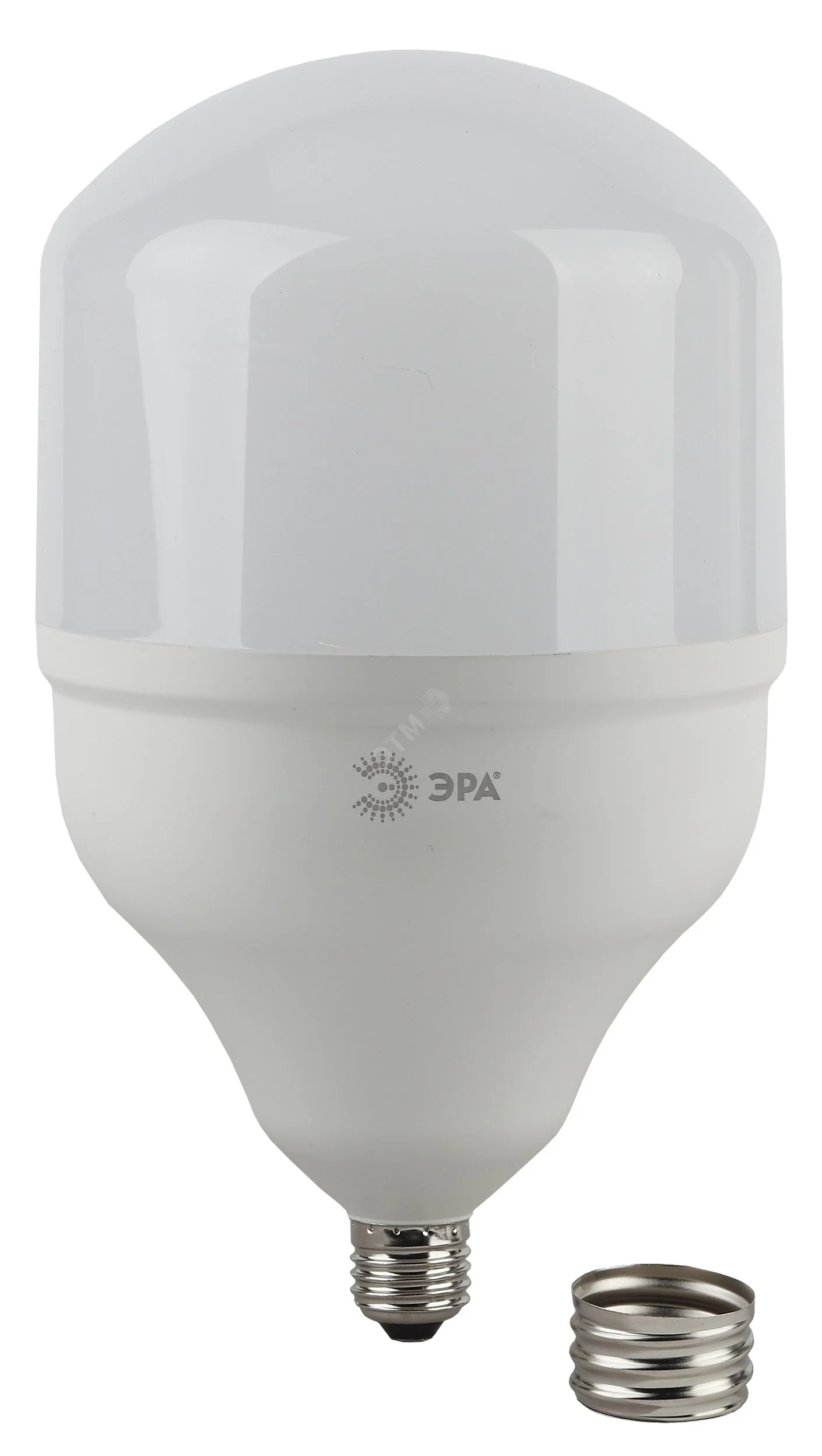 Лампа светодиодная высокомощная STD LED POWER T160-65W-4000-E27/E40 65Вт T160 колокол 4000К нейтр. бел. E27/E40 (переходник в компл.) 5200лм Б0027923