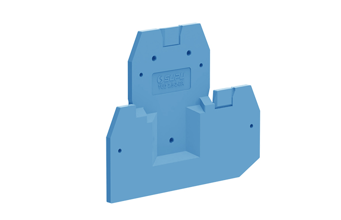 Торцевая крышка TU16-2-BU-EA - Торцевая крышка для клемм TU16-2…, цвет: синий