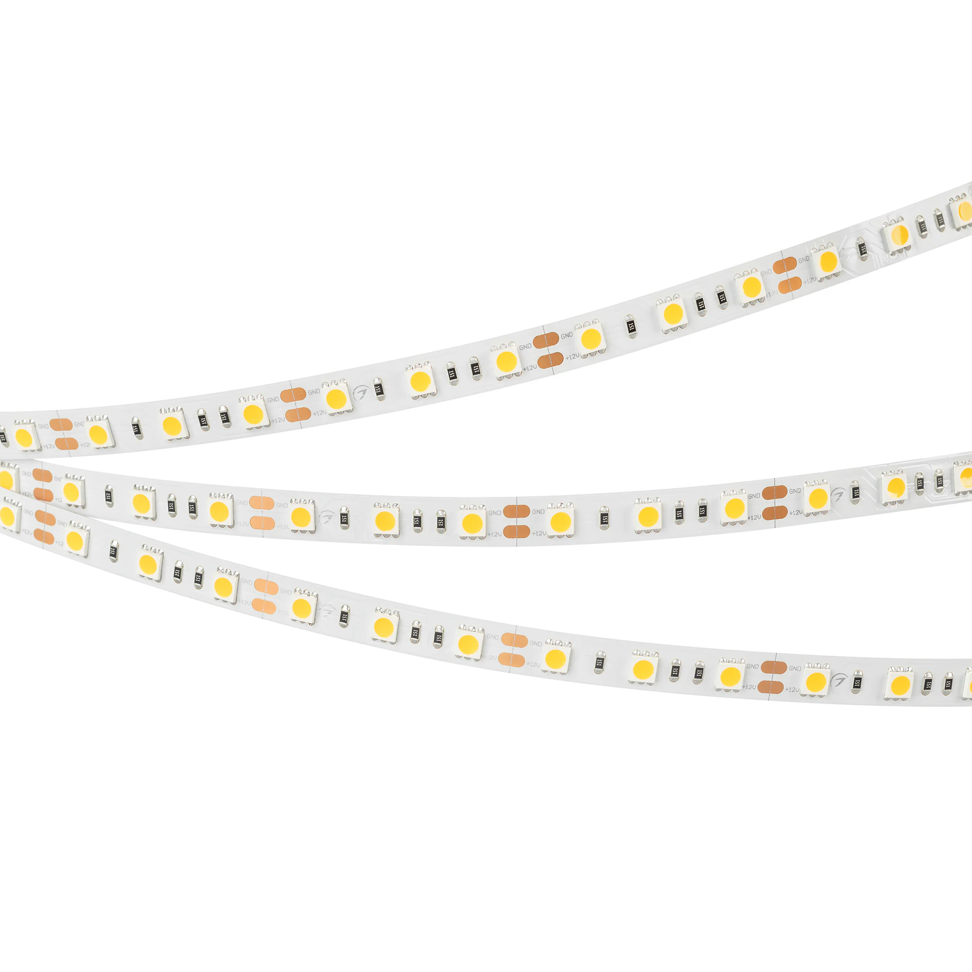 Лента RT-B60-10mm 12V White6000 (14.4 W/m, IP20, 5060, 5m) 012339(2) - Светодиодная лента RT-B60, открытая. Светодиоды 5060, 60 шт/м (300 шт на 5 м), белая плата, ширина 10 мм, скотч 3M. Цвет БЕЛЫЙ 6000 K, цветопередача CRI>85, угол 120°. Питание 12V, мощ