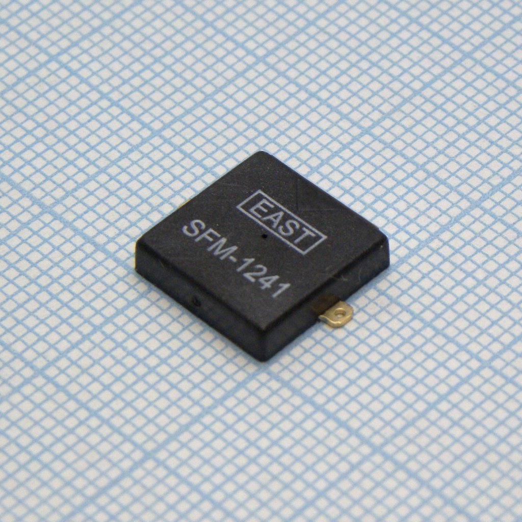 SFM-1241WR - Пьезоизлучатель для поверхностного монтажа  70дБ 5В 3мА  4.1кГц  безсвинцовые в ленте