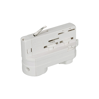 Адаптер LGD-4TR-ADAPTER-1-WH (C) 024051 - Адаптер для трековых светильников. Позволяет установить светильник на трехфазный трек. Цвет белый. Выдерживает максимальный вес светильника 2,3 кг. 70х70х30мм. При использовании с треками и аксессуарами другой сер