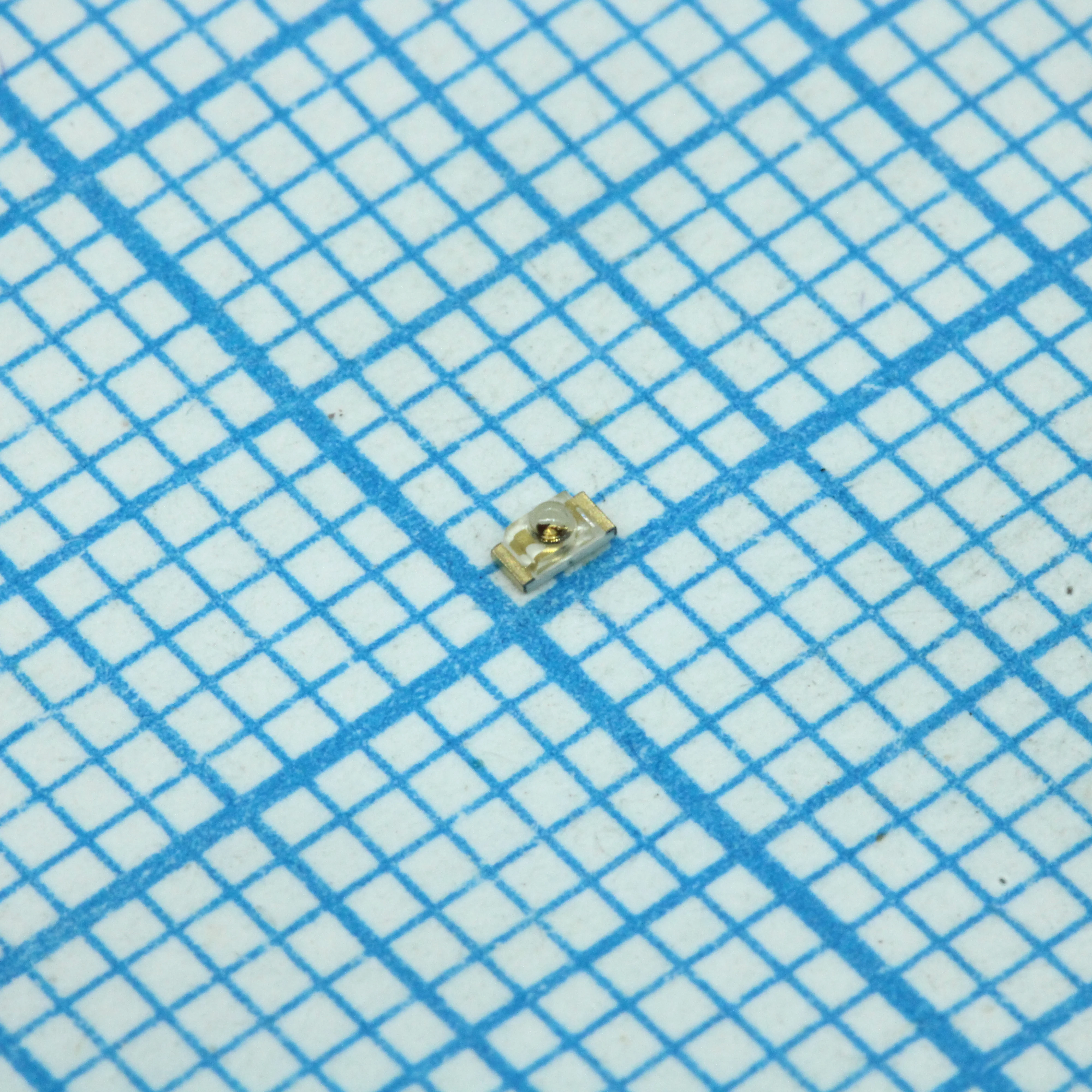 KPTD-1608SYCK - Светодиод smd 1,6х0,8мм/желтый/590нм/280-450мкд/прозрачный/60°