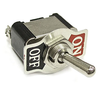 KN3(A)-101 ON-OFF - Тумблер ON-OFF (2c) 3А 250В, контакты под винт