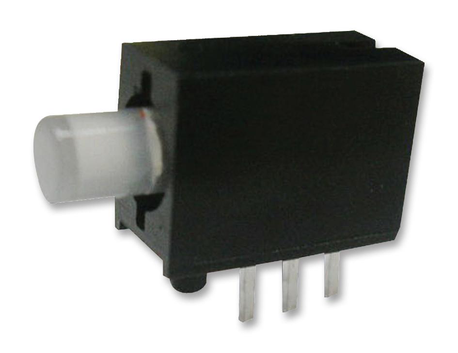 L-42WUM/1EGWT - Светодиод 3мм с держателем/красный/617нм/4-8мкд - зеленый/568нм/4-12мкд/ белый матовый цилиндр/140°