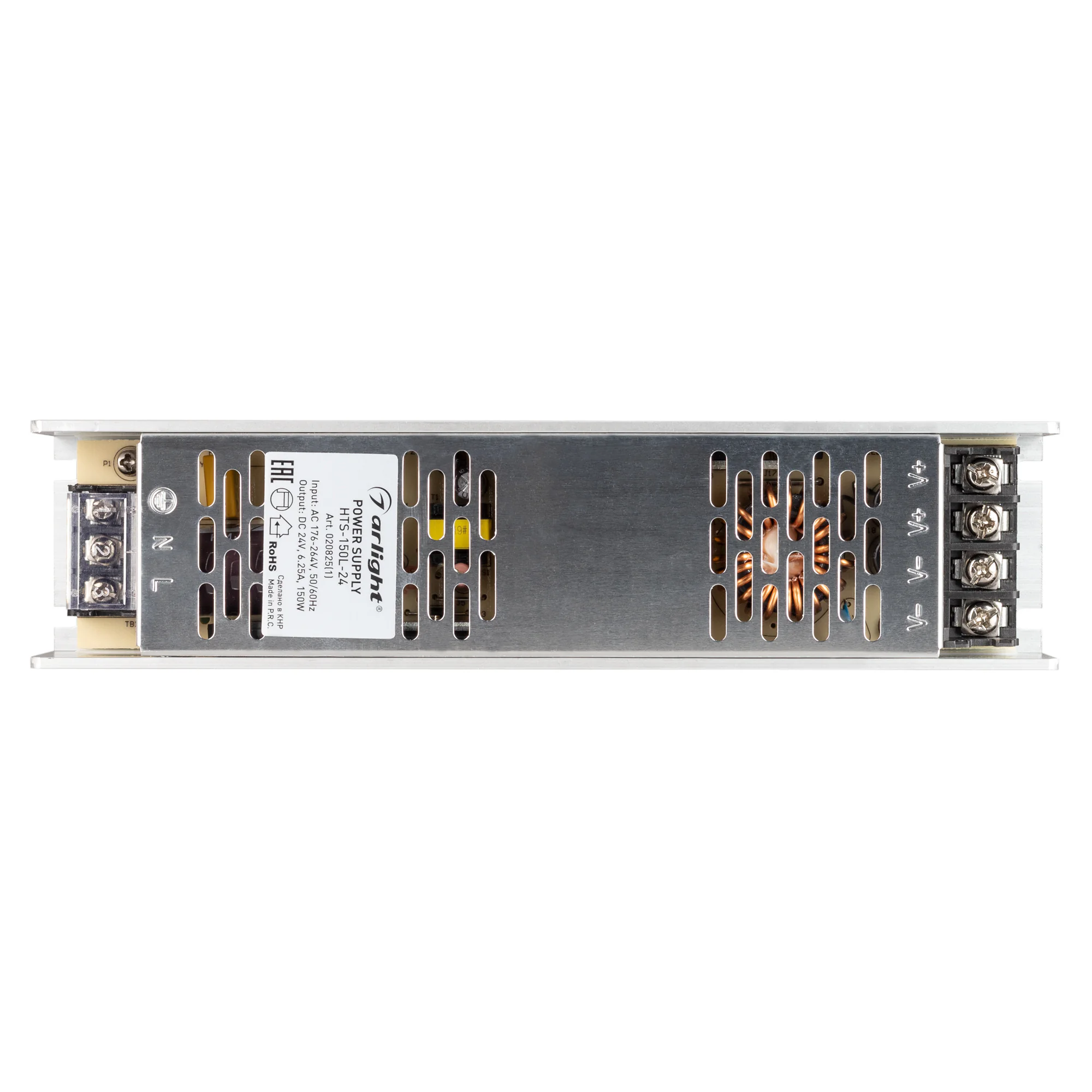 Блок питания HTS-150L-24 (24V, 6.25A, 150W) 020825(1)