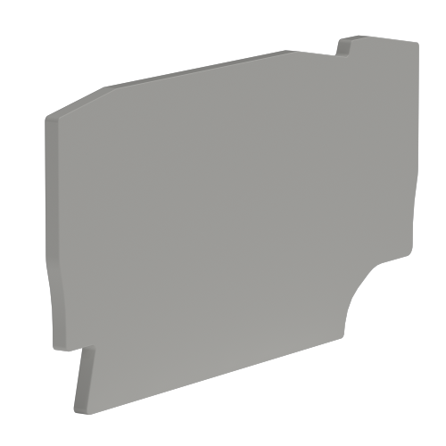 Крышка для клеммы 3 точки подключения на 2,5 кв.мм ZEFC211GR