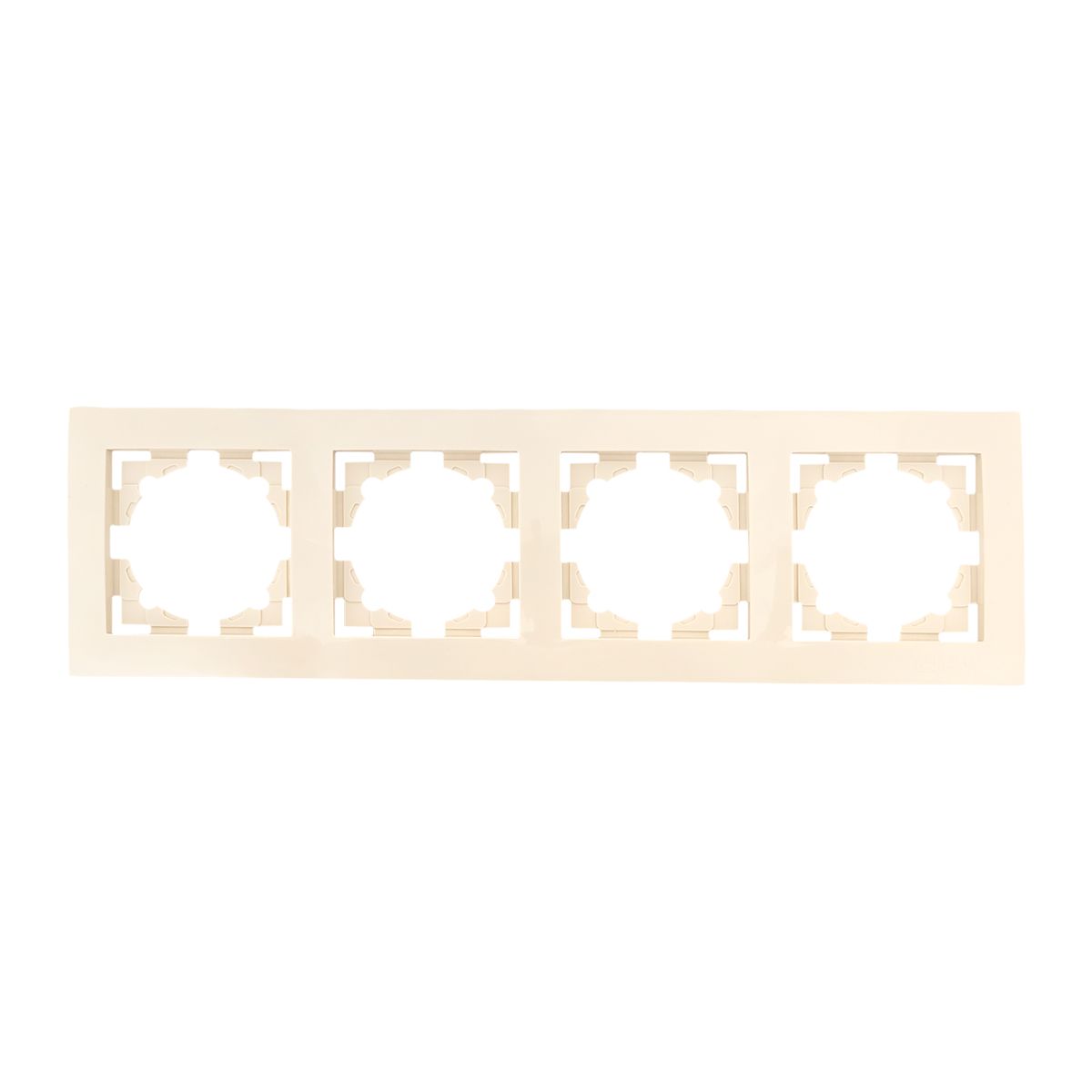 Рамка 4-м Валенсия крем. PROxima EWM-G-304-20