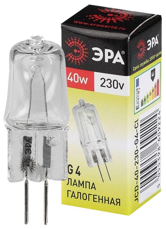 Лампа галогенная G4-JCD-40W-230V-Cl 40Вт G4 230В C0039280