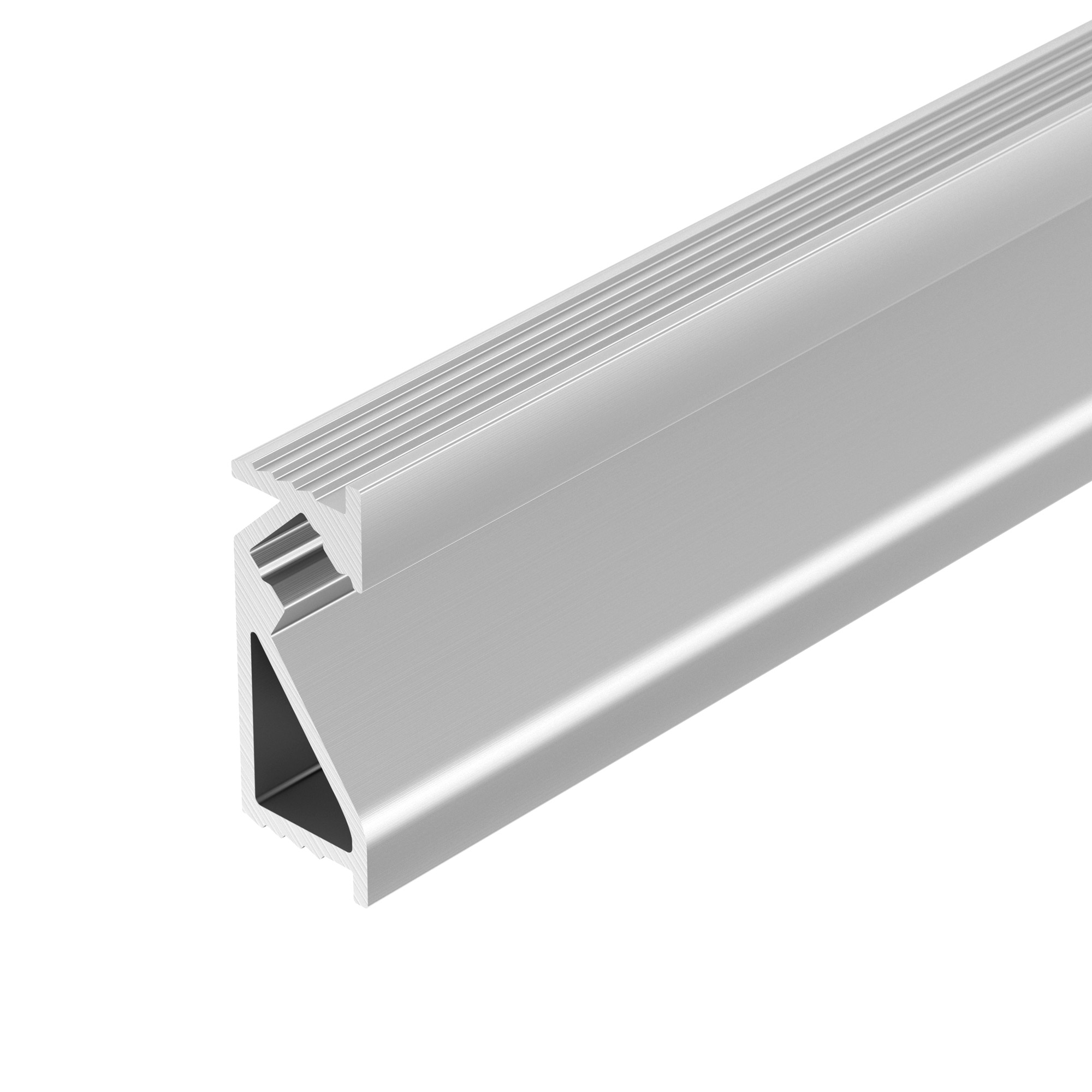 Профиль SL-BEVEL-2000 ANOD 031120(1) - Алюминиевый анодированный профиль для светодиодных лент и линеек с боковым свечением. Габаритные размеры (LхWхH): 2000x24x9 мм, паз для установки 20,3 мм. Ширина площадки для ленты 5.4 мм. Экраны, заглушки и другие а