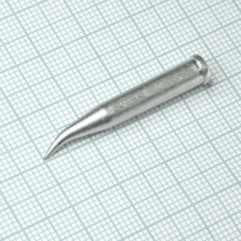 0102SDLF06L - Жало паяльное для паяльников ERSA I-Tool, I-Tool Nano, I-Tool Pico, изогнутый под углом 45° конус 0,6 мм, удлиненный