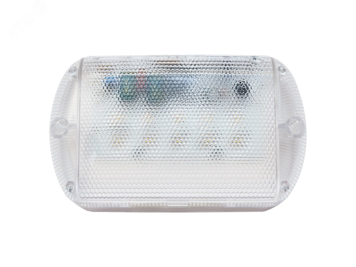 Светильник светодиодный ДБО-6Вт, Гермес 6Вт 700Л с оптико-акустическим датчиком, защита откраж, антивандальный, дежурное освещение 200030202900